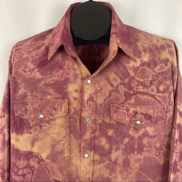 BESPOKE Custom Vintage Western Pearl Snap - Picture 5 of 15